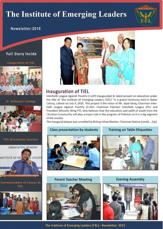 I-LAP TiEL Newsletter 2015