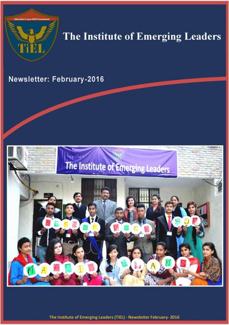 TiEL Monthly Newsletter Feb-2016